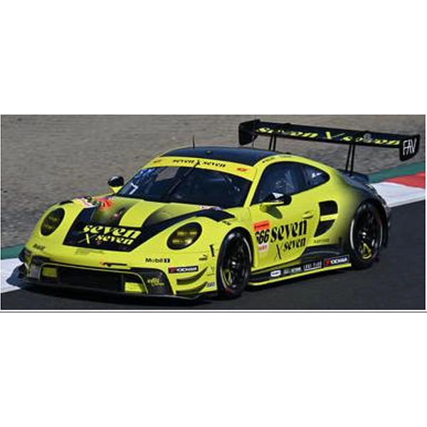 1/43スケール seven x seven PORSCHE GT3R EVO seven x seven Racing No.666 GT300 SUPER GT 2026 S. Muller - K. Fujinami