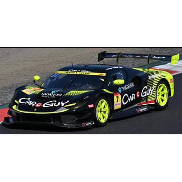 1/43スケール CARGUY Ferrari 296 GT3 CARGUY MKS RACING No.7 GT300 SUPER GT 2026 Z. O’Sullivan - K. Umegaki - R. Ito - T. Kimu