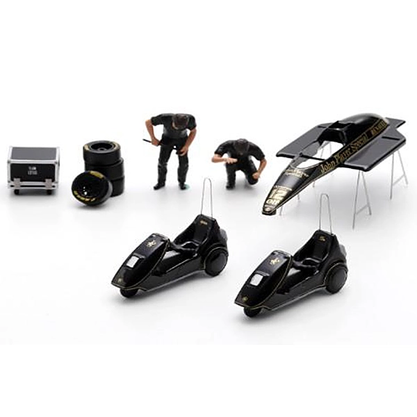 1/43スケール チーム・ロータス Lotus JPS Sinclair C5 Scooter Set