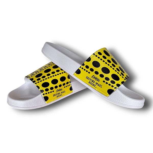 DRIVING-MAUL RUGBY(TM) SHOWER SANDALS シャワーサンダル ブラック/イエロー
