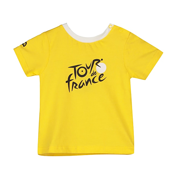 ツール・ド・フランス オフィシャル ベビーロゴTシャツ イエロー