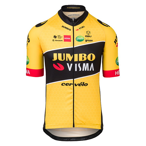 Team Jumbo-Visma レプリカサイクルジャージ