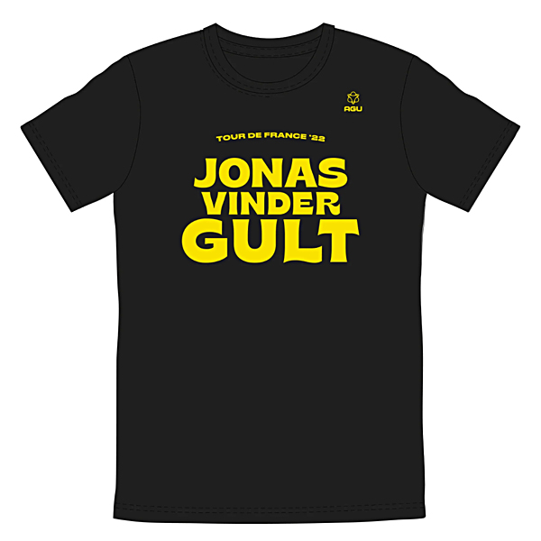 Team Jumbo-Visma Tシャツ "Jonas Vinder Gult" ヨナス・ヴィンゲゴー