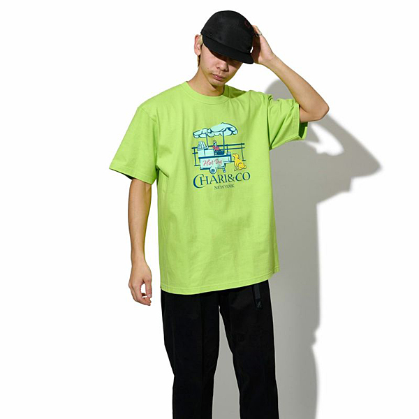 CHARI＆CO CENTRAL PARK DOG TEE Tシャツ LIGHT GREEN