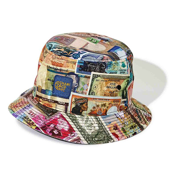 CHARI＆CO MONEY MONEY BUCKET HAT ハット 帽子 MULTI