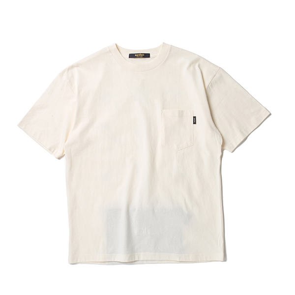 narifuri TA_パッカブルポケットTシャツ OFF WHITE