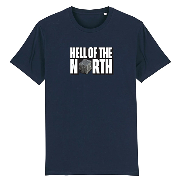 cois（ソワ）Hell of the North サイクリング Tシャツ ネイビー