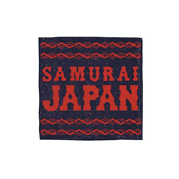 SAMURAI JAPAN ジャガードハンカチタオル
