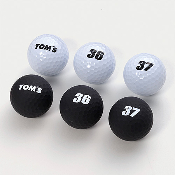 TOM’S オリジナルゴルフボール6個セット