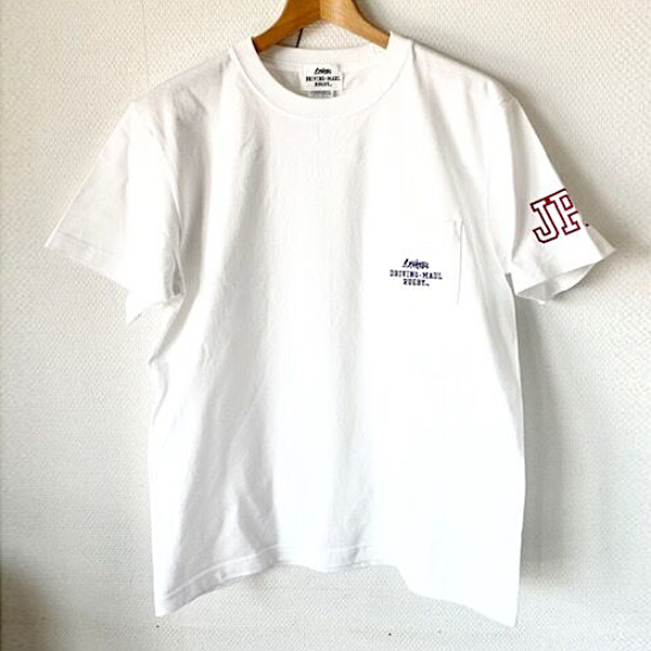DRIVING-MAUL RUGBY POCKET Tシャツ ホワイト