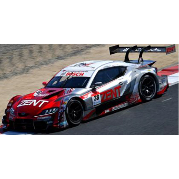 1/43スケール ZENT CERUMO GR Supra No.38 TGR TEAM ZENT CERUMO GT500 SUPER GT 2021 Yuji Tachikawa - Hiroaki Ishiura