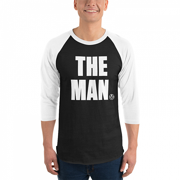 WWE ベッキー・リンチ 【The Man】 ラグランTシャツ CT ブラック×ホワイト