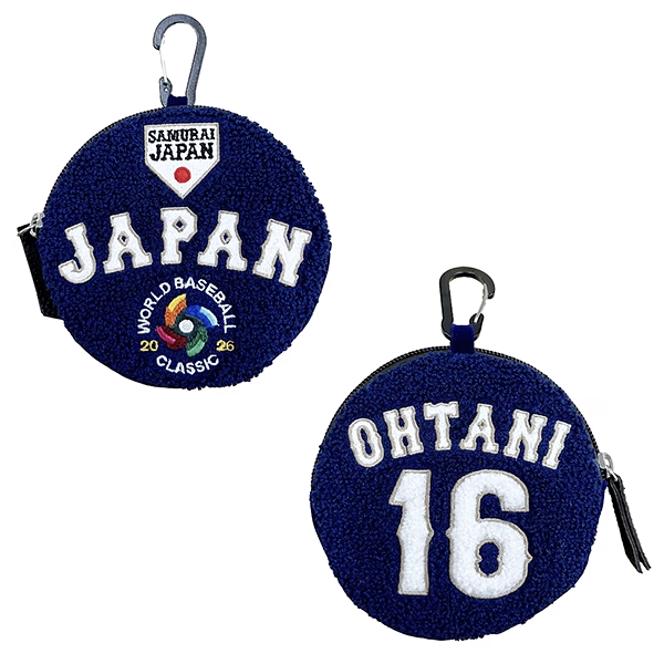 【WORLD BASEBALL CLASSIC 2026】侍ジャパン 大谷翔平 サークルさがらポーチ