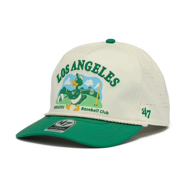 47 キャップ ヒッチ エレベーテッド・グリーンズ ロサンゼルス・ドジャース (A-HITBRPR-B-ELETH12YEI-F9)