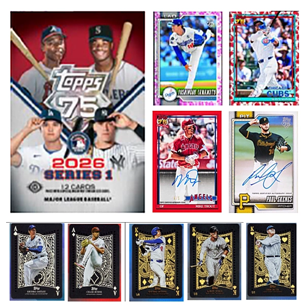 MLB 2026 TOPPS Series 1 Japan Edition Box