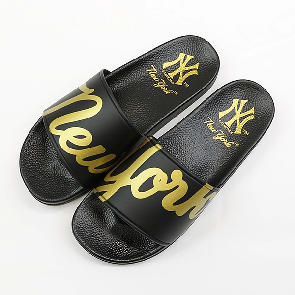 MLB ニューヨーク・ヤンキース サンダル BLACK×GOLD