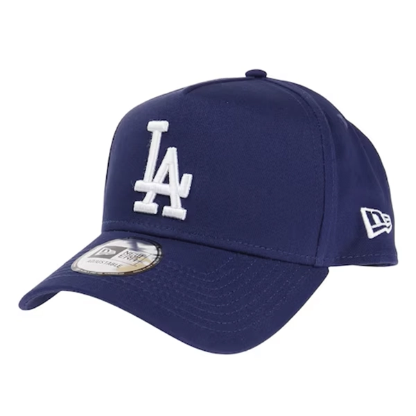 NEW ERA 9FORTY A-Frame MLBサイドパッチ ロサンゼルス・ドジャース ダークロイヤル