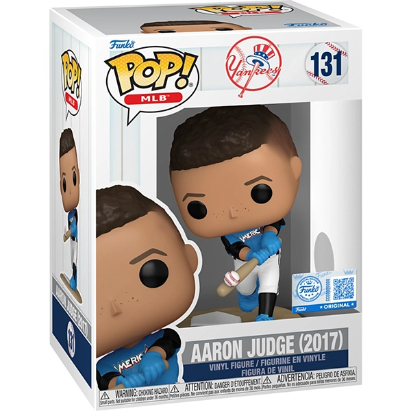 アーロン・ジャッジ MLB ニューヨーク・ヤンキース Funko Pop! フィギュア（2017)
