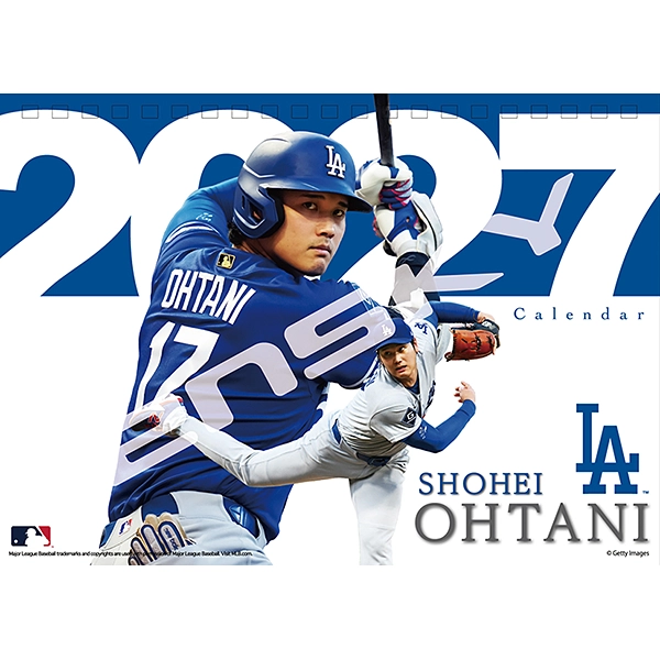 大谷翔平 2027年卓上カレンダー