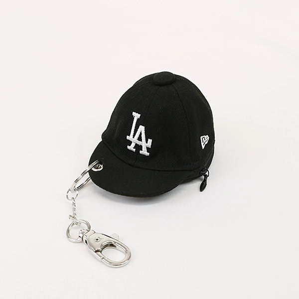 NEW ERA ミニキャップ イヤホンケース ロサンゼルス・ドジャース（ブラック）