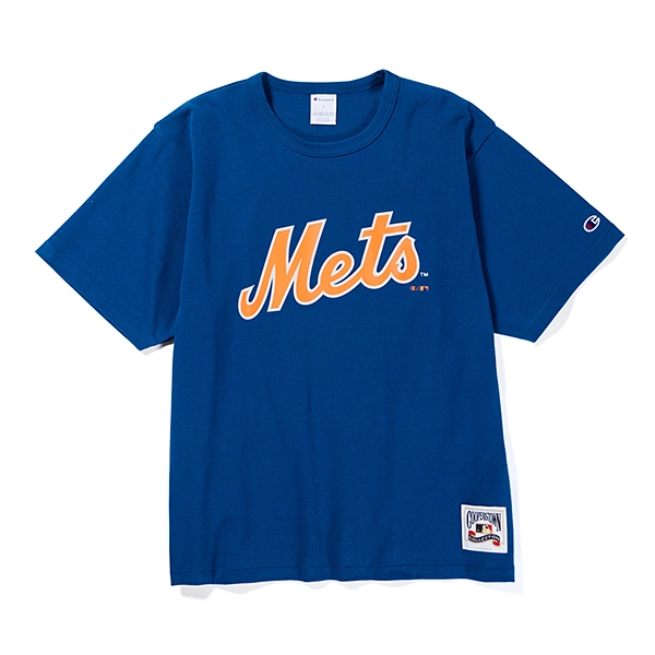 Champion × MLB Tシャツ ヴィンテージ ニューヨーク・メッツ