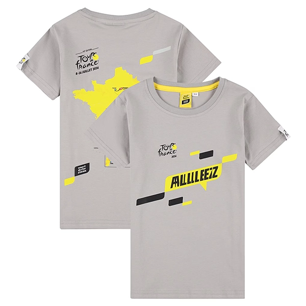 ツール・ド・フランス 2026 オフィシャル キッズコースマップＴシャツ